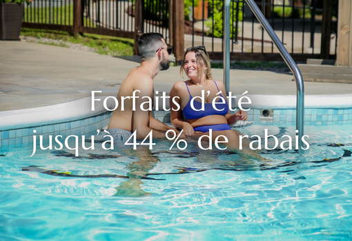 Forfaits d'été dans 35 hôtels et auberges au Québec