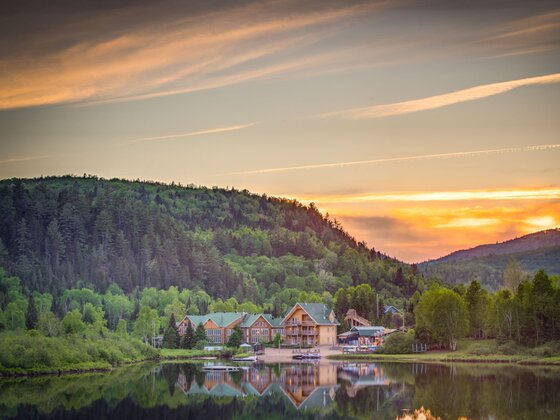Auberge du Vieux Moulin - Lanaudière - romantic moment