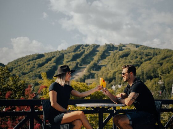 Hôtel Château Bromont - Cantons-de-l'Est - Romantic breakfast