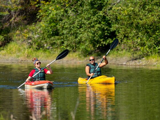 Le Baluchon, Éco-villégiature - Mauricie - Kayak activity