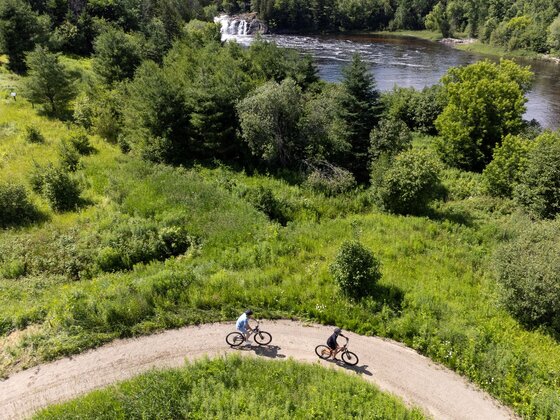 Le Baluchon Éco-villégiature - Mauricie - Randonnée à vélo