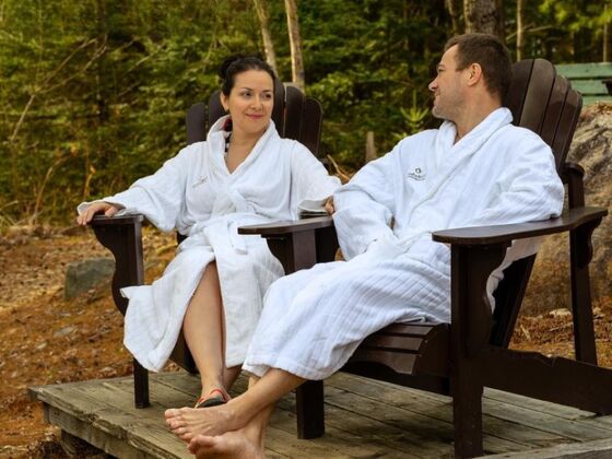 Le Baluchon Éco-villégiature - Mauricie - Romantic moment