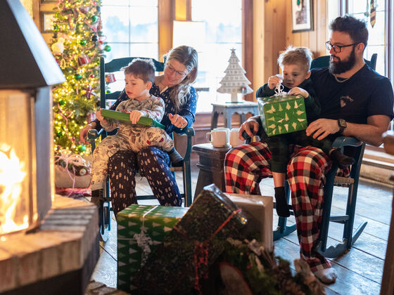 Le Baluchon Éco villégiature - Mauricie - Noël en famille