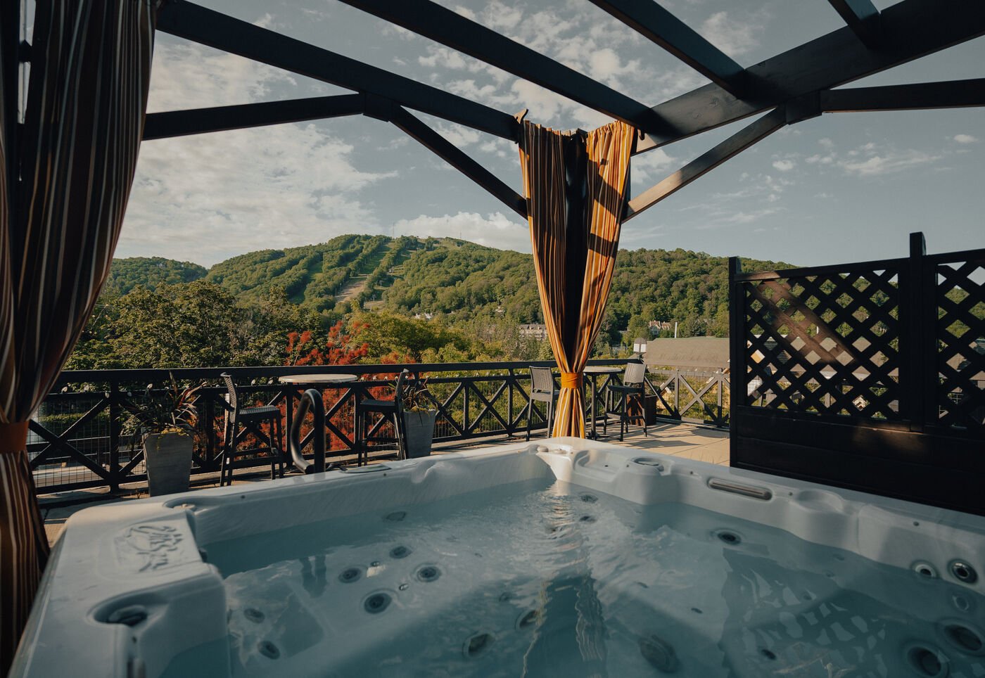 Hôtel Château-Bromont - Cantons-de-l'Est - bains à remous