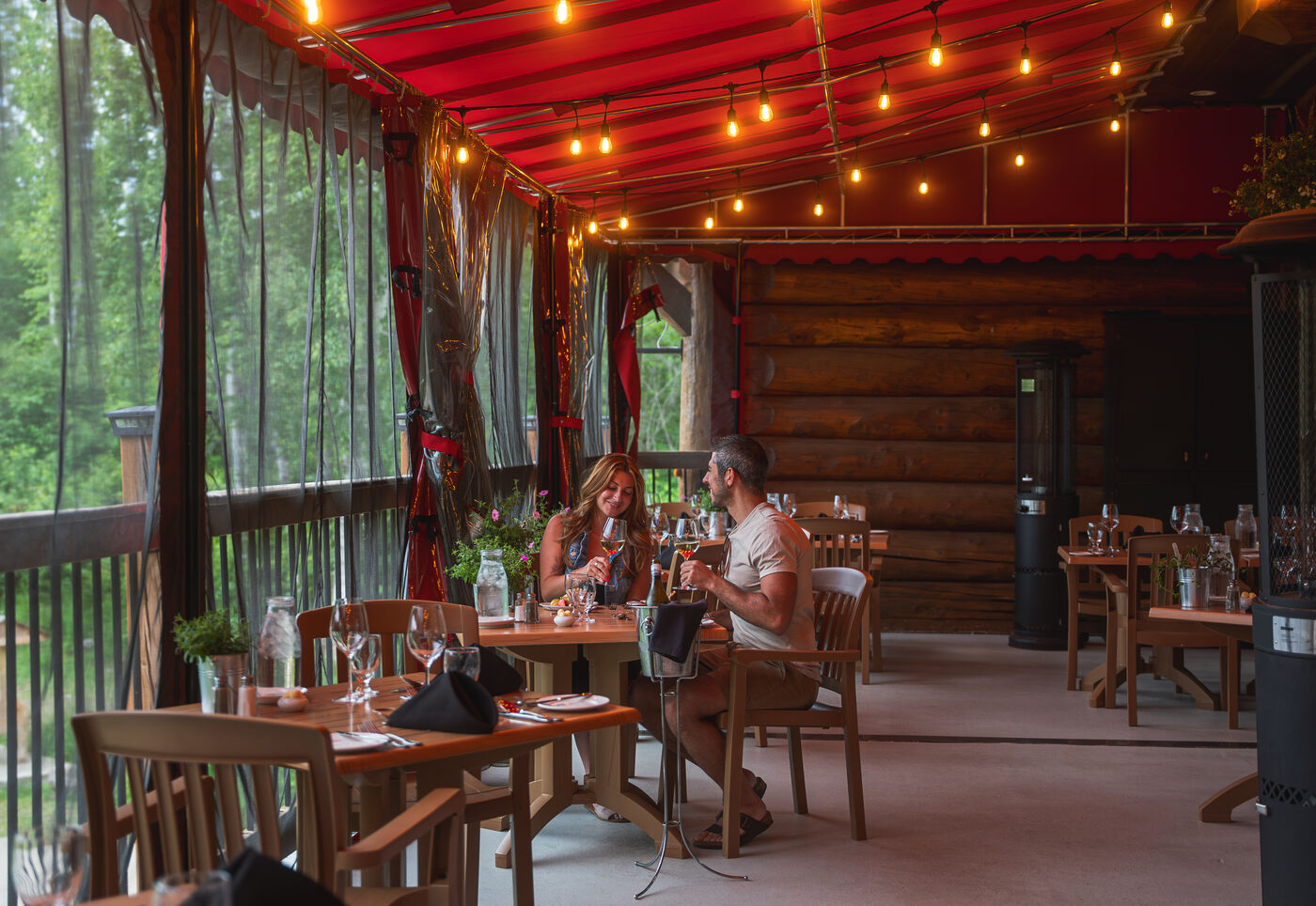 Auberge du Lac taureau - Lanaudière - relaxing at the spa