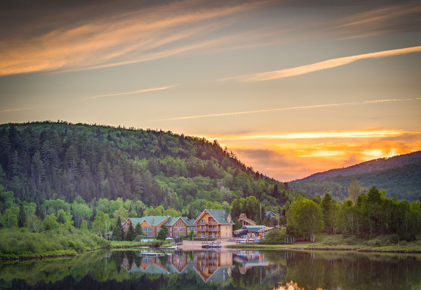 Auberge du Vieux Moulin - Lanaudière - romantic moment