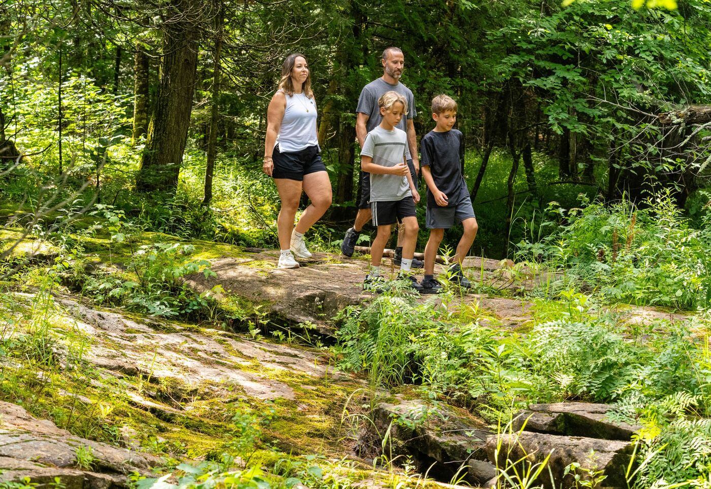 Le Baluchon Éco-villégiature - Mauricie - Rando en famille