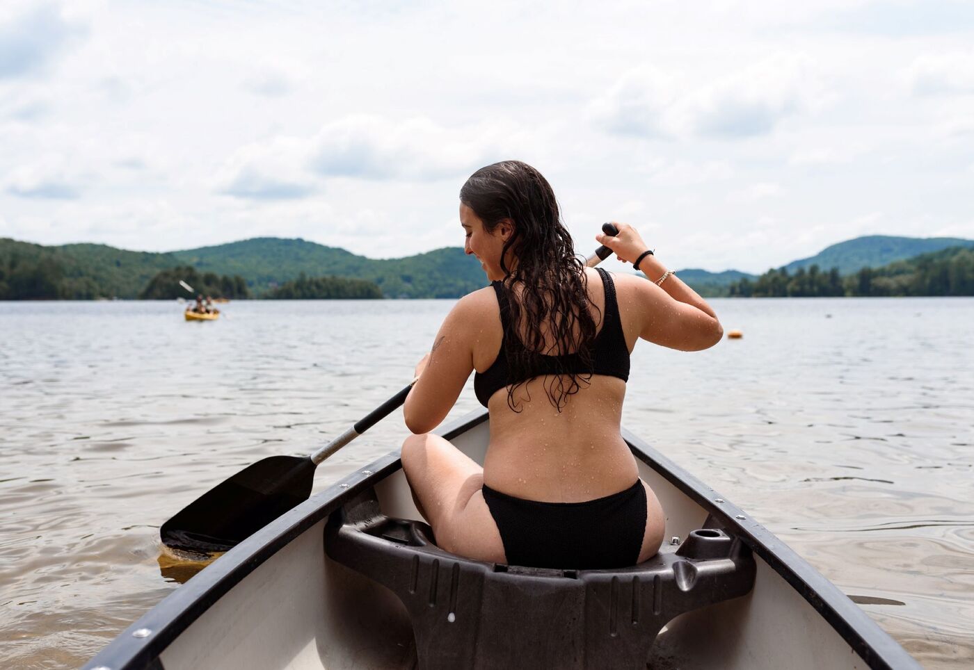 Le Grand Lodge Mont-Tremblant - Laurentians - Canoe experience