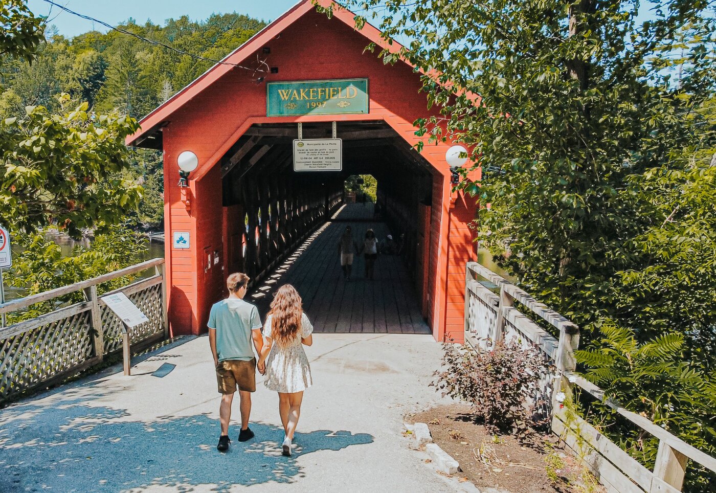 Le Moulin Wakefield Hôtel & Spa - Outaouais - Pont couvert