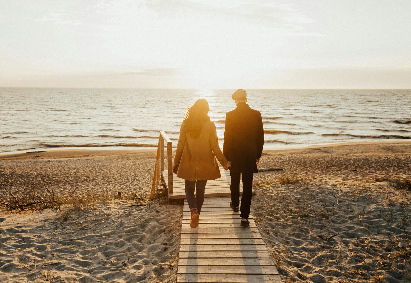 Manoir Belle Plage - Gaspésie - Romantic moment by the sea