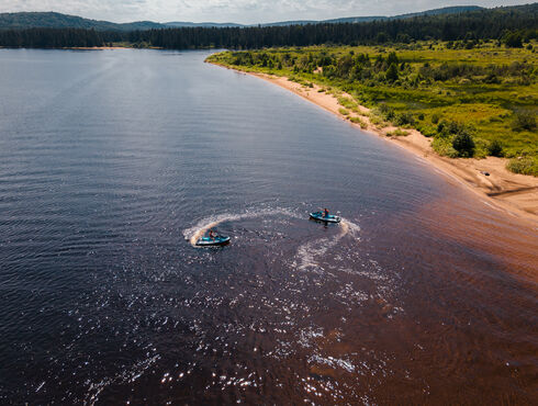 Auberge du Lac Taureau Lanaudière jet ski