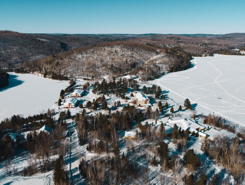Auberge du Lac-à-l'Eau-Claire - Mauricie - Paysage