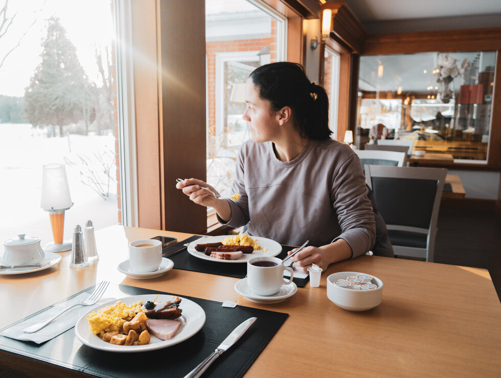 Auberge du Lac-à-l'Eau-Claire - Mauricie - Restaurant