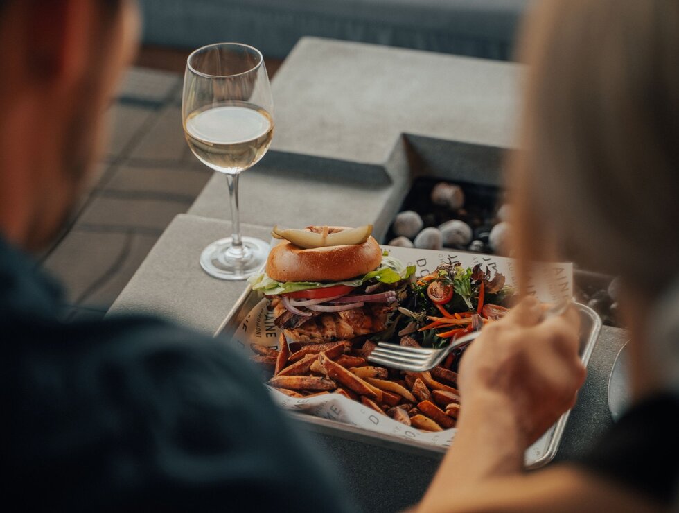 Hôtel Château-Bromont Cantons-de-l'Est terrasse