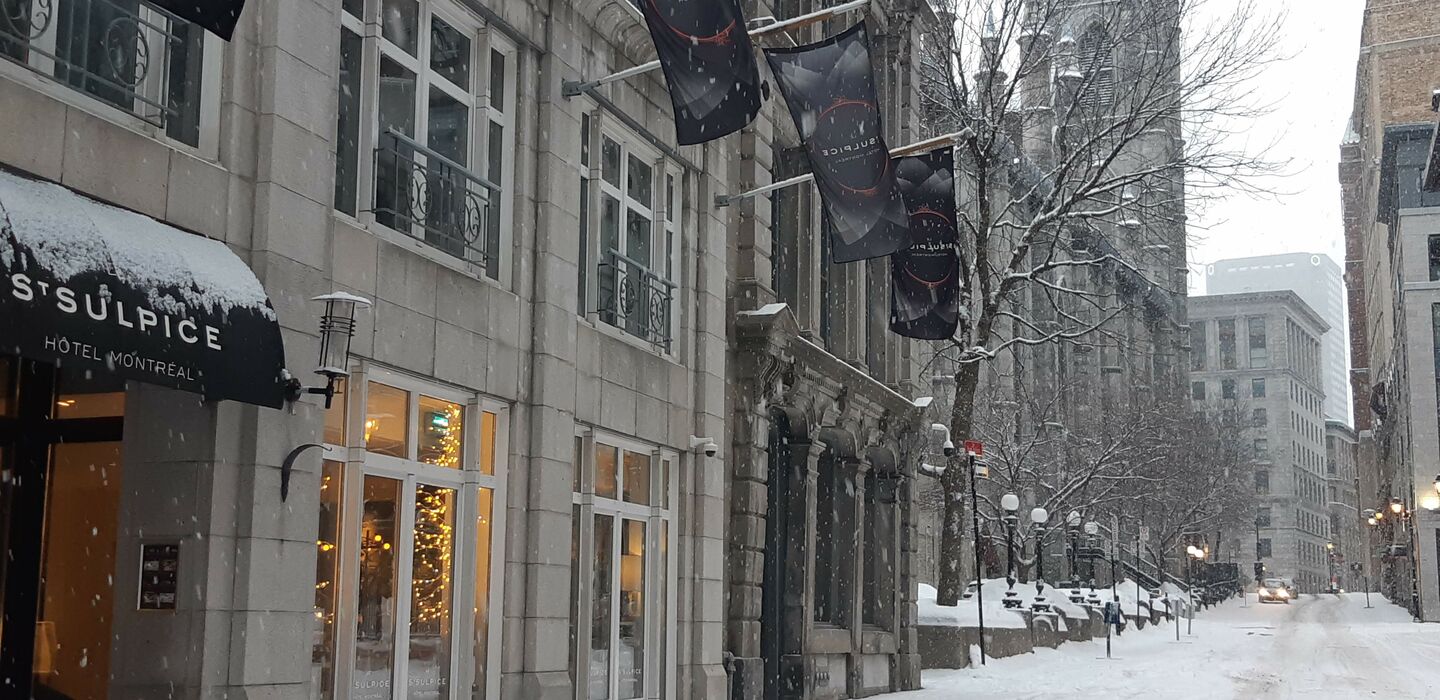 Le Saint-Sulpice Hôtel Montréal Hiver