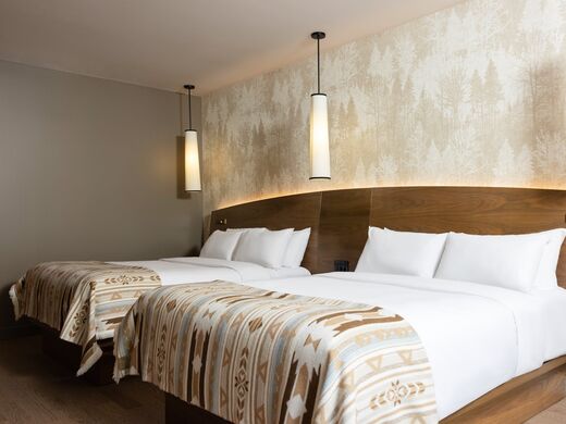 Chambre Confort (Deux lits Queen)