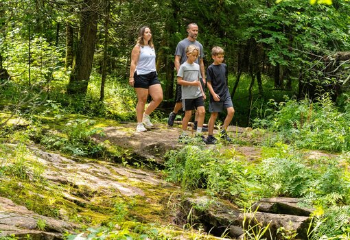 Le Baluchon Éco-villégiature - Mauricie - Rando en famille